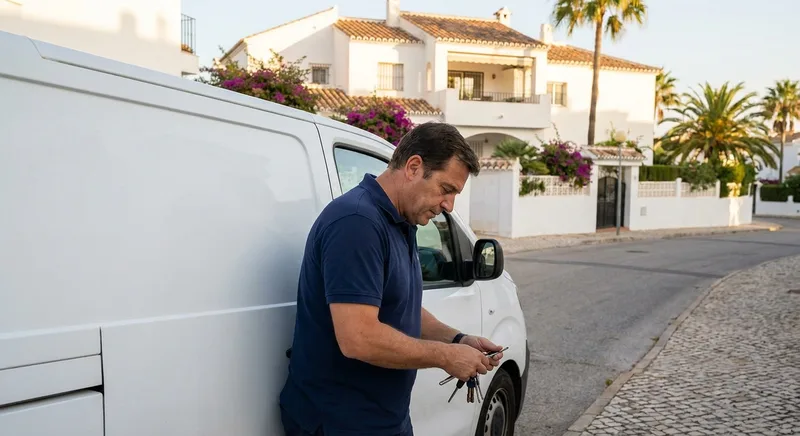 Locksmith service van in Torrevieja
