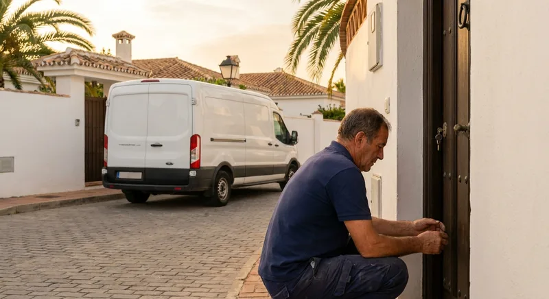Locksmith service van in Expat Locksmith Guide