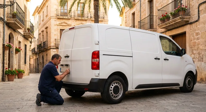 Locksmith service van in Alicante