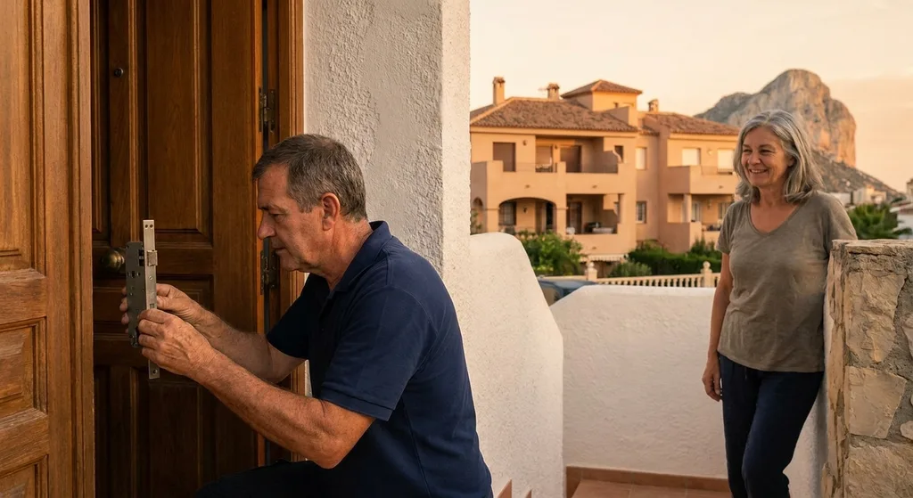 Emergency locksmith in Calpe, Alicante province