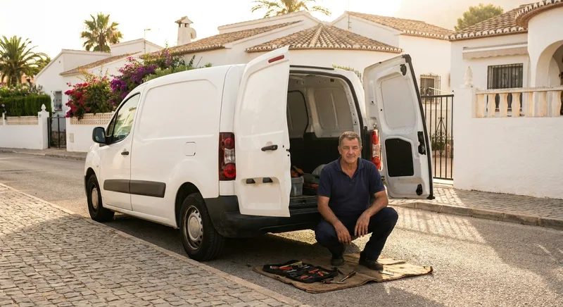 Locksmith service van in Costa Blanca