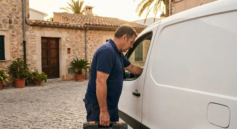 Locksmith service van in Dénia
