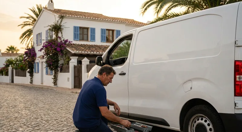 Locksmith service van in Jávea