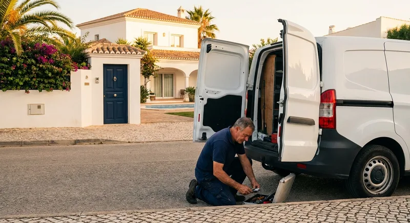 Locksmith service van in Moraira