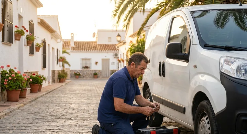 Locksmith service van in Pilar de la Horadada