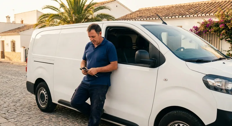 Locksmith service van in San Miguel de Salinas