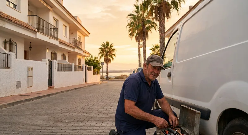 Locksmith service van in Torrevieja