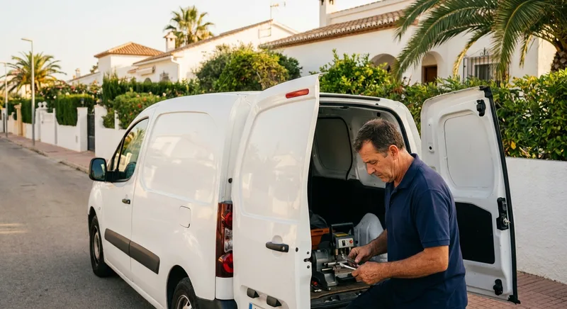 Locksmith service van in Ciudad Quesada