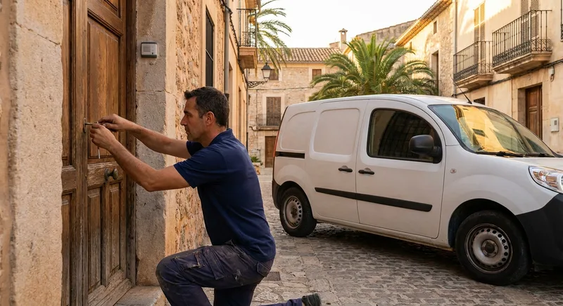 Locksmith service van in Dénia