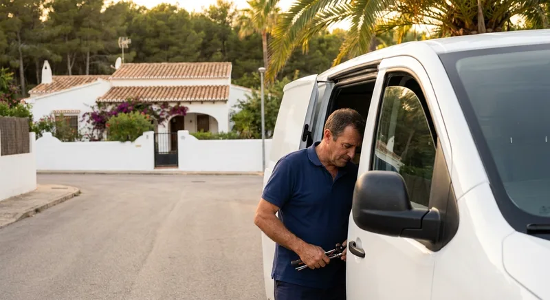 Locksmith service van in Guardamar del Segura