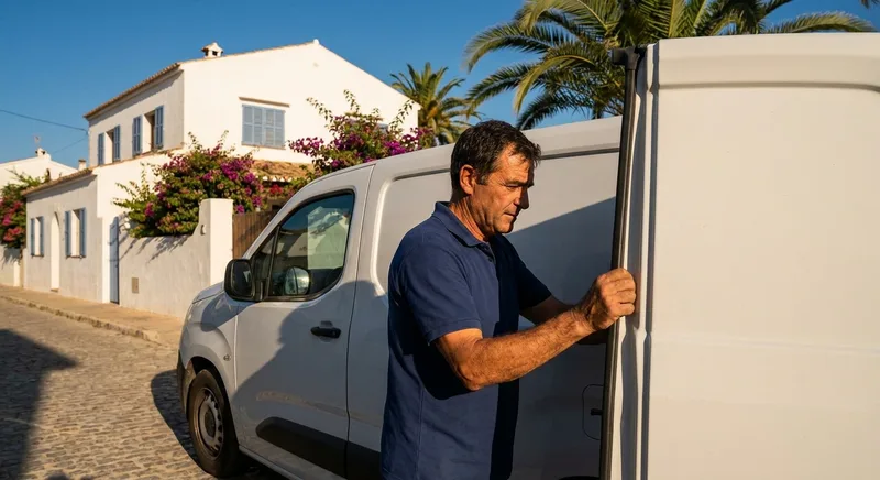 Locksmith service van in Jávea