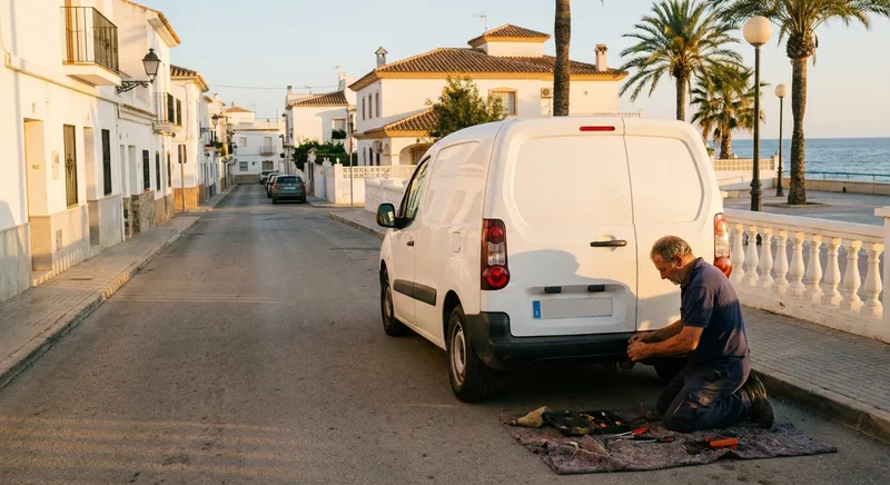 Locksmith service van in La Zenia