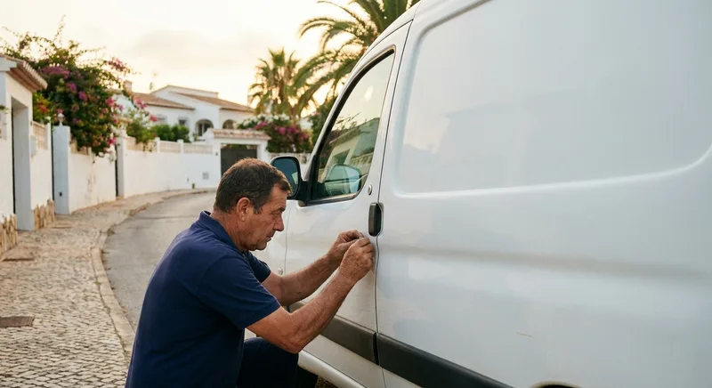 Locksmith service van in Pilar de la Horadada