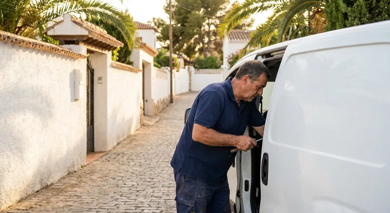 Locksmith service van in Rincón De Loix